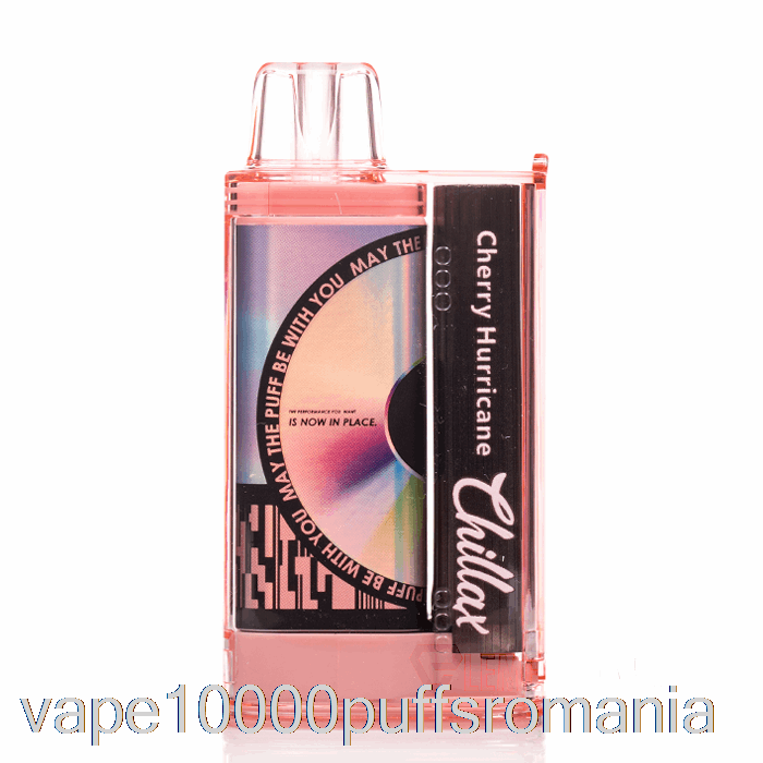 Vape Romania Chillax 15000 De Unica Folosinta Cherry Uragan
